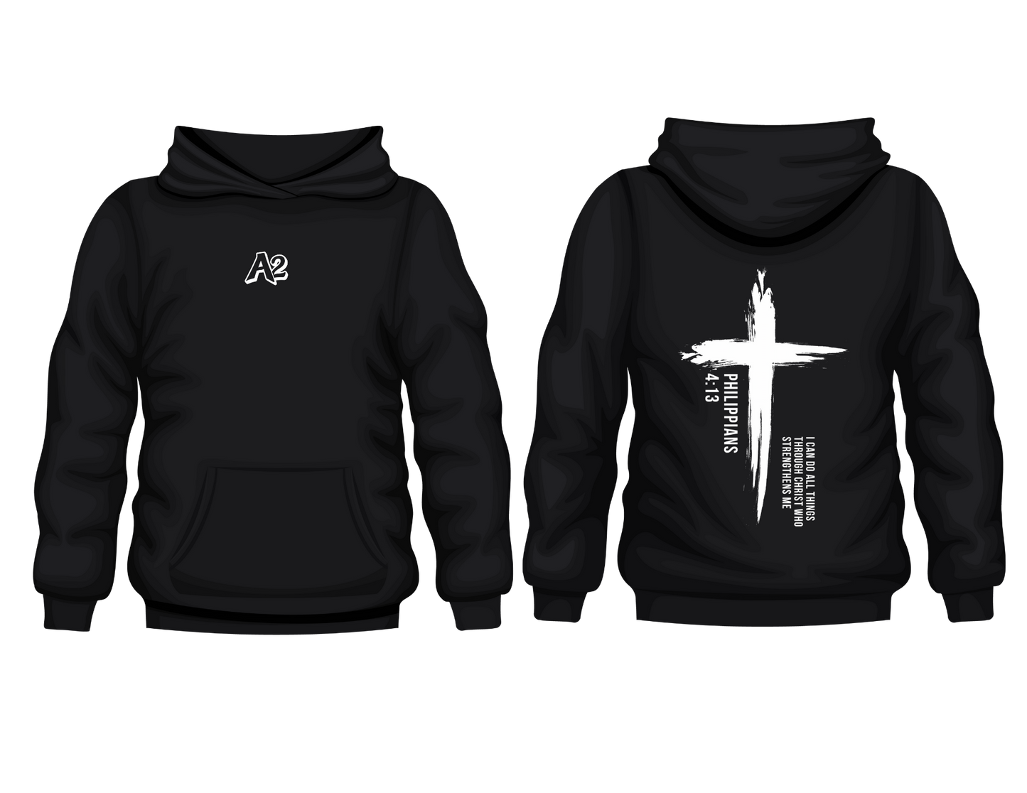 A2 HOODIE (PHIL 4:13)