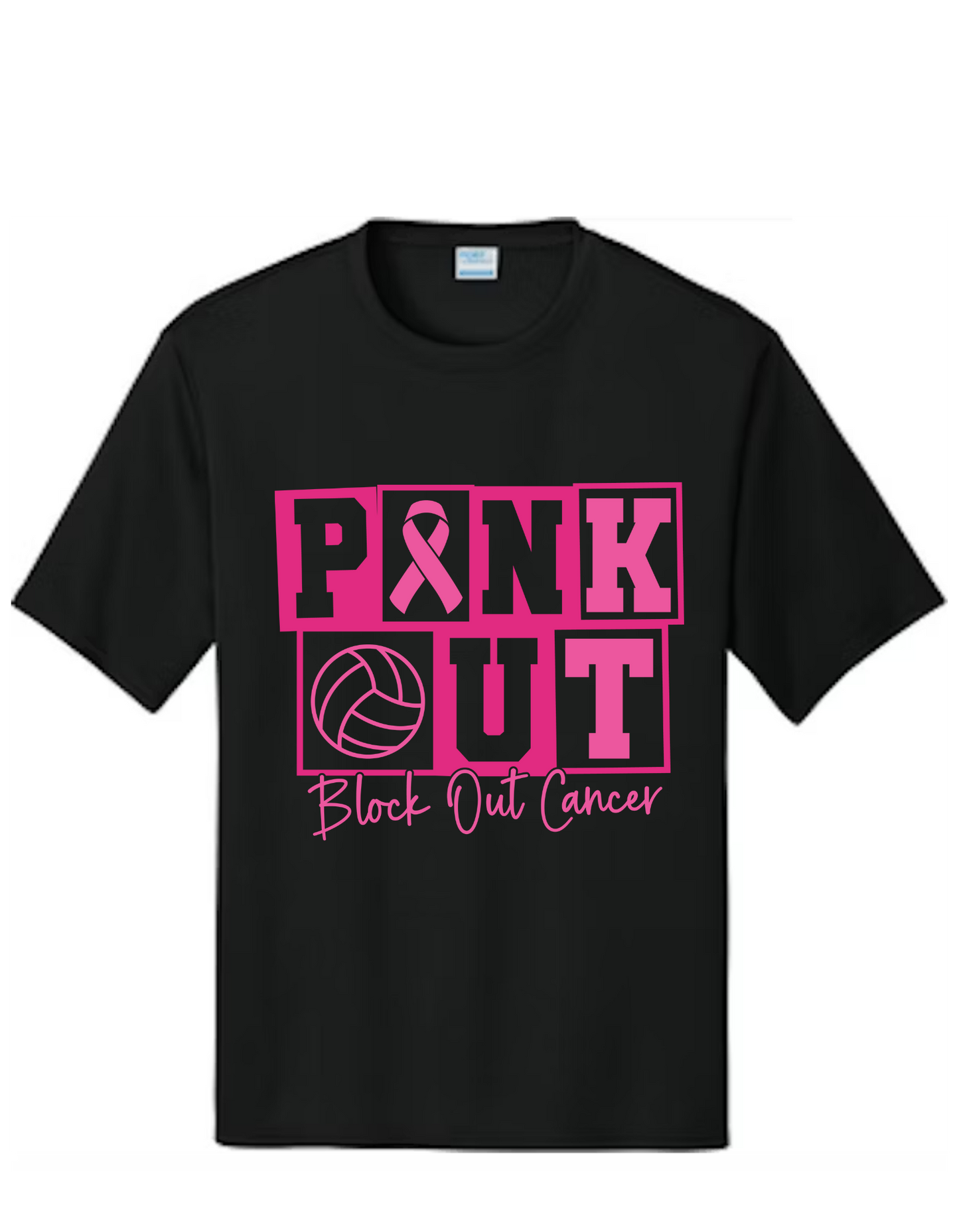 Volleyball Breast Cancer Awareness Shirt
