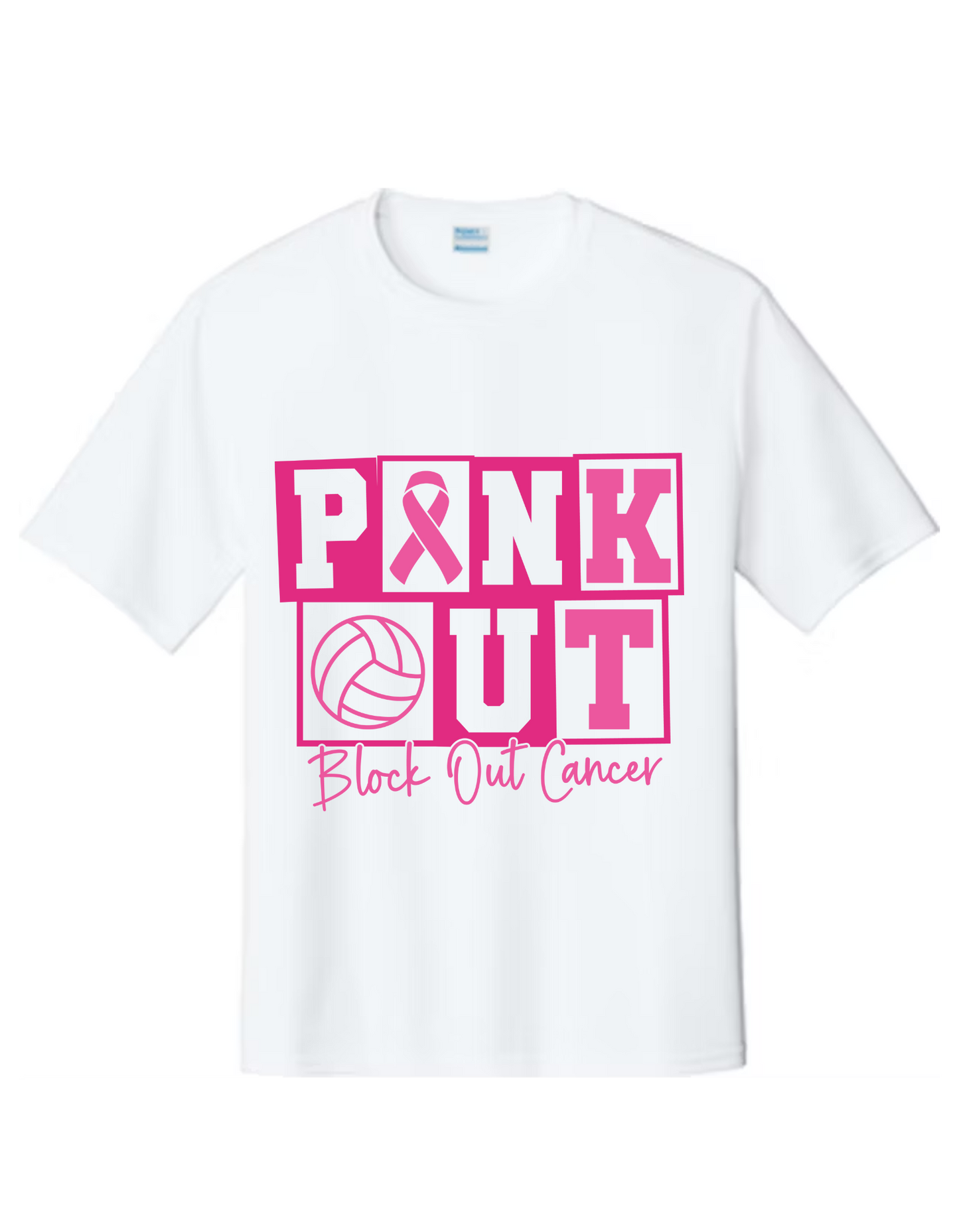 Volleyball Breast Cancer Awareness Shirt