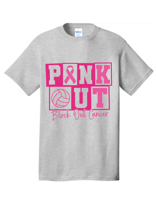 Volleyball Breast Cancer Awareness Shirt