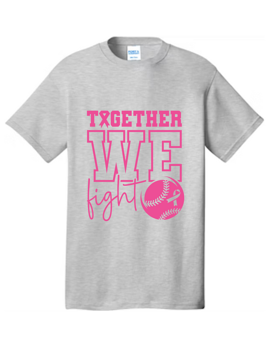 Baseball & Softball Breast Cancer Awareness Shirt